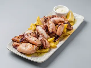 Chipirones a la plancha