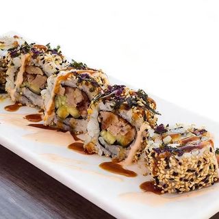 Uramaki De Pato Con Alga Picada (8 Uds.)
