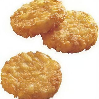 patatas redondas fritas