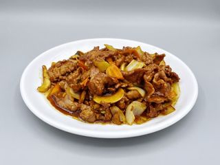 ternera con salsa de ostra