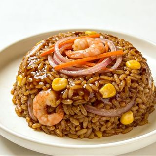 arroz fitos con salsa de soja