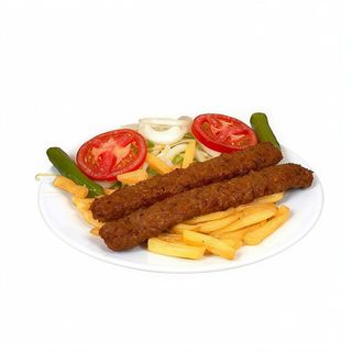 Plato seekh kebab