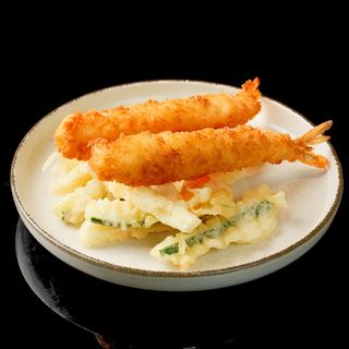 261 Tempura verduras y langostino