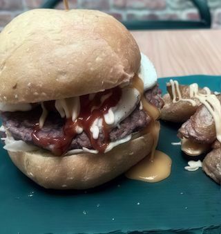 Hamburguesa The Punisher Italia