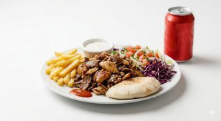Menú Plato Kebab