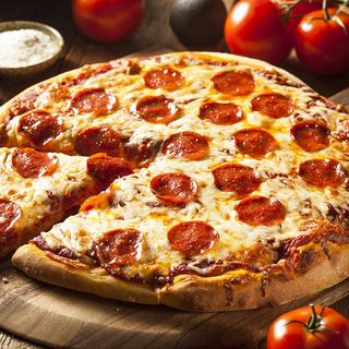 Pizza con chorizo