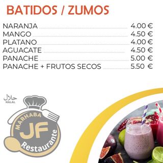 Batidos y zumos
