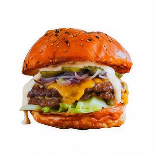 Hamburguesa Con Queso