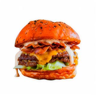 Hamburguesa Con Bacon