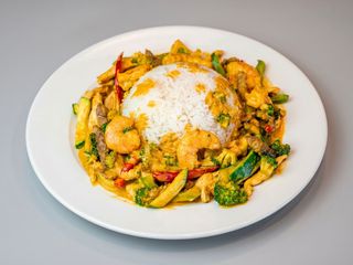 Curry Amarillo Verduras
