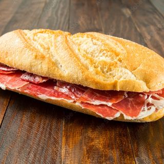 Bocadillo de jamón iberico