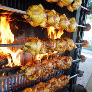 Pollo A La Leña