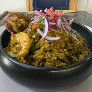 Arroz Norteño de Mariscos