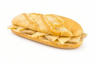 Bocadillo de quesos curados