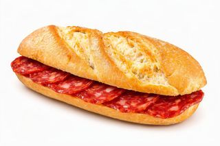 Bocadillo de chorizo ibérico