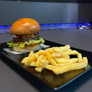 Hamburguesa Cheddar-Bacon