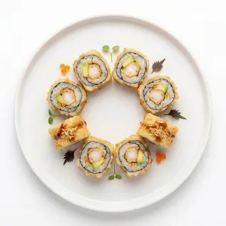 Tempura Roll Uramaki (8 Pzs.)