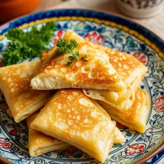 Crepes queso