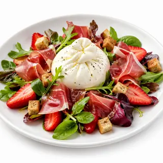 BURRATA E FRAGOLE