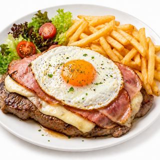 Chivito al plato de ternera