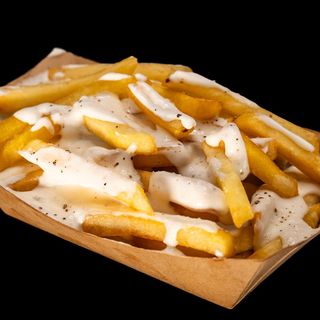 Papas Fritas Y Queso