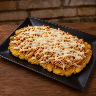 Patacón de pollo
