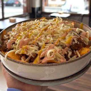 Nachos de carne