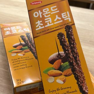 Galletas coreanas sabor almendra y choco