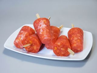 Helado de salpicón de frutas