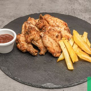 Alitas De Pollo Fritas