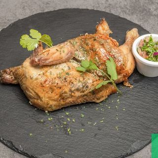 Medio Pollo Asado