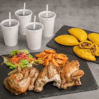 Combo Familiar Pollo y Empanadas para 4