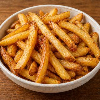 Patatas fritas caseras medianas