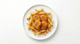 Chicken Nuggets (4 Uds.) & Chips