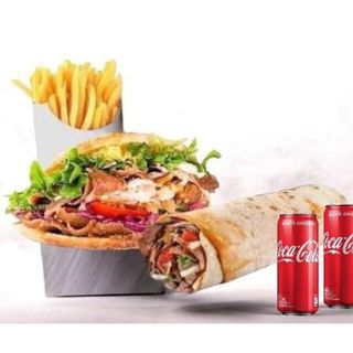 1durum+1doner+2 bebidas+1patatas