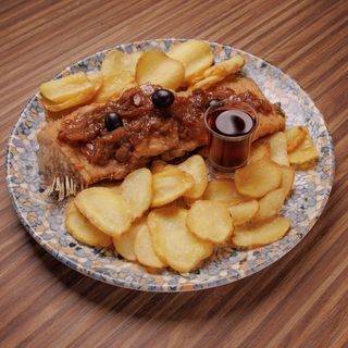 BACALAO AL VINO DE OPORTO