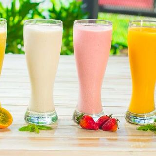 Batido De Mora en leche
