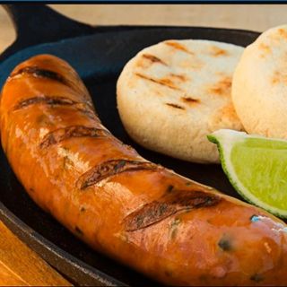 Arepa Con Chorizo