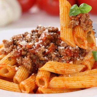 Macarrones boloñesa