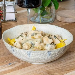 Medallones de pollo roquefor