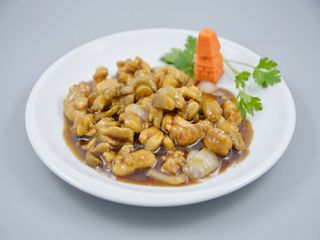 Pollo con Champiñones