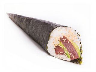 Temaki atún spicy(salsa picante)