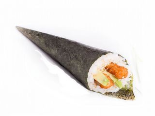 Temaki tempura de langostino(mayonesa)