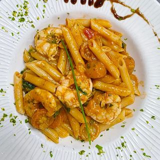 Penne ai Gamberi Milano