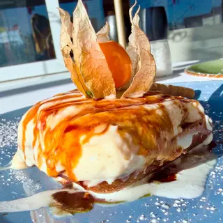 Home made baileys banoffee