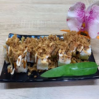 Crunch Roll Salmón Cocido (8 uds.)