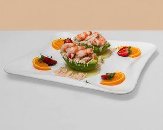 Aguacate Con Gambas