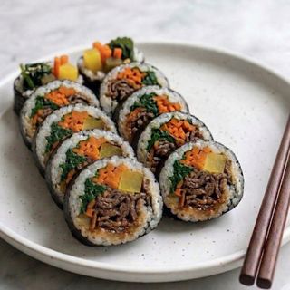 Kimbap De Ternera