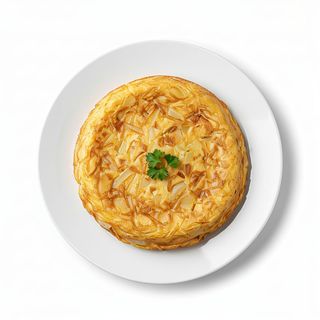 Tortilla de Patatas Jamón y Queso