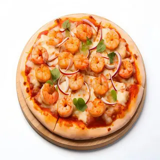 Pizza De Gambas (Grande)